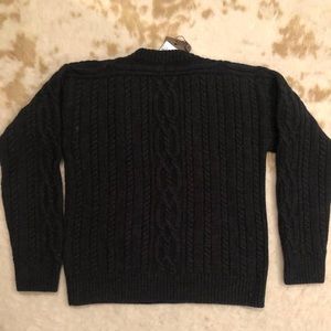 Louis Vuitton mix cable crew neck